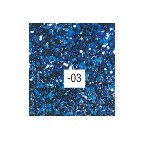 Efco glitter μπλε 20gr. Efco glitter μπλε 20gr.