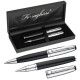 Σετ στυλό Ferraghini ball pen-rolleball pen μαύρο-ασημί Σετ στυλό Ferraghini ball pen-rolleball pen μαύρο-ασημί