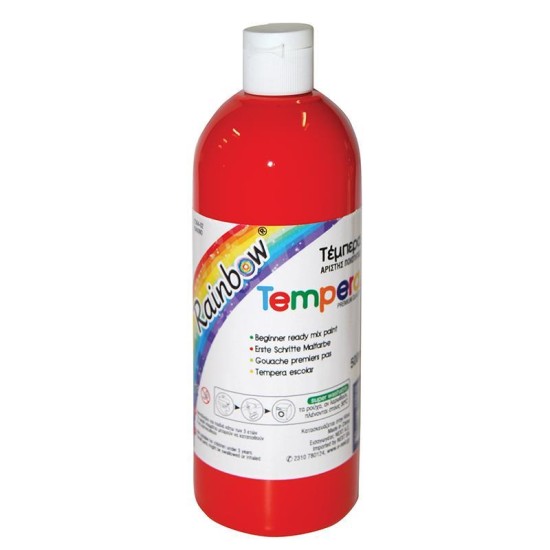 Rainbow τέμπερα κόκκινη 500ml Rainbow τέμπερα κόκκινη 500ml
