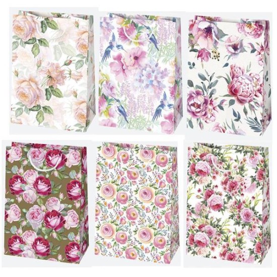 Χάρτινη τσάντα Floral mix (T9_OG_49) Υ40x29x12 εκ. Χάρτινη τσάντα Floral mix (T9_OG_49) Υ40x29x12 εκ.