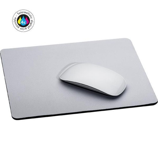 Mousepad ορθογώνιο λευκό 23x19x3εκ. Mousepad ορθογώνιο λευκό 23x19x3εκ.