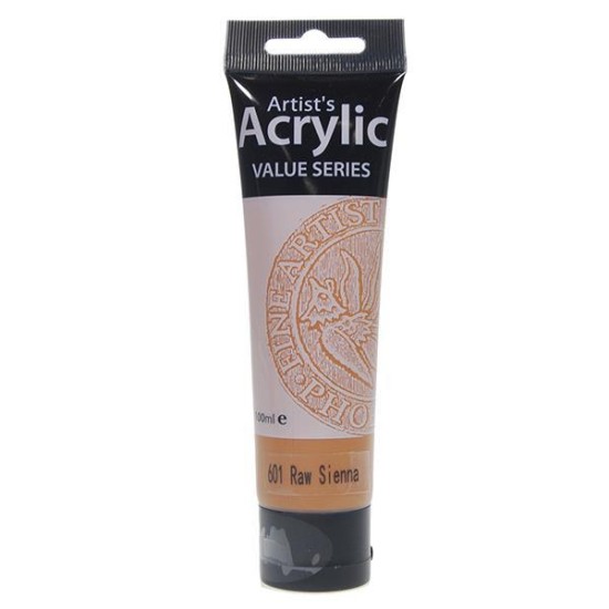 Phoenix ακρυλικό χρώμα 601 raw sienna, σωληνάριο 100ml Phoenix ακρυλικό χρώμα 601 raw sienna, σωληνάριο 100ml