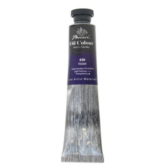 Phoenix χρώμα λαδιού 430 violet, σωληνάριο 50ml Phoenix χρώμα λαδιού 430 violet, σωληνάριο 50ml