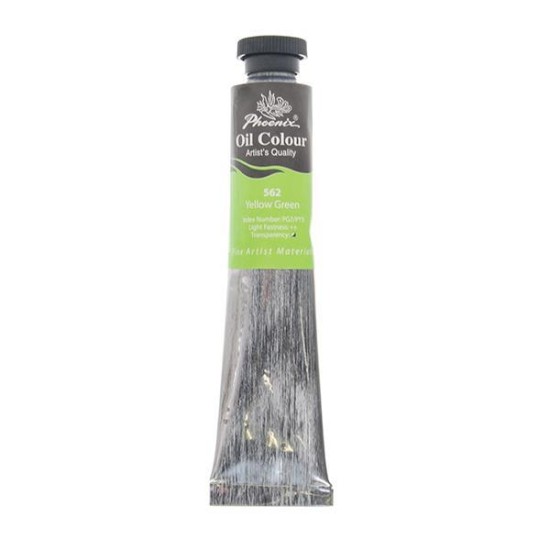 Phoenix χρώμα λαδιού 562 yellow green, σωληνάριο 50ml Phoenix χρώμα λαδιού 562 yellow green, σωληνάριο 50ml