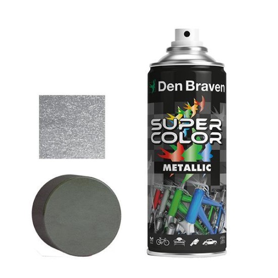 Den Braven SC σπρέι ασημί μεταλλικό 400ml Den Braven SC σπρέι ασημί μεταλλικό 400ml