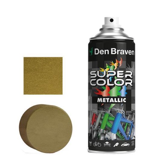 Den Braven SC σπρέι χρυσό μεταλλικό 400ml Den Braven SC σπρέι χρυσό μεταλλικό 400ml