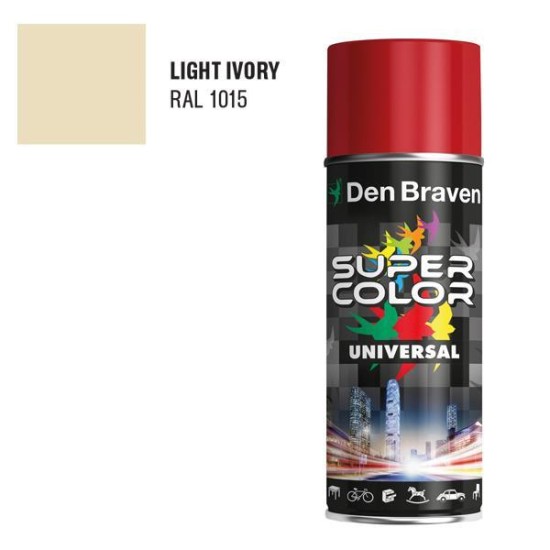 Den Braven SC UNIVERSAL ακρυλικό σπρέι μπεζ 400ml Den Braven SC UNIVERSAL ακρυλικό σπρέι μπεζ 400ml