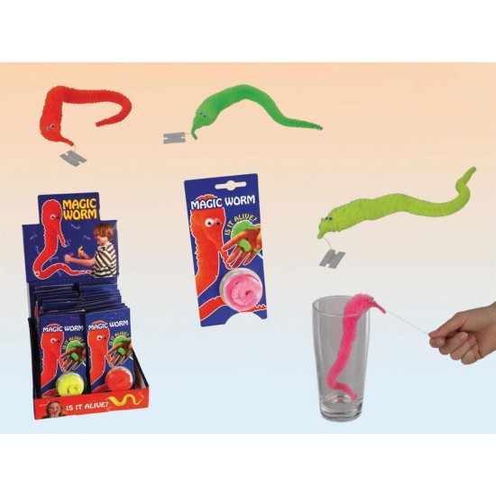Magic worm 22εκ. σε 4 χρώματα Magic worm 22εκ. σε 4 χρώματα
