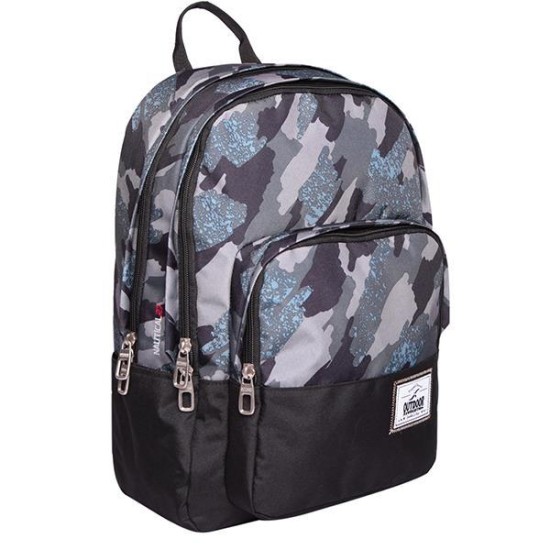 KALGAV τσάντα πλάτης Nautical black camouflage Υ44x16,5x30,5εκ. KALGAV τσάντα πλάτης Nautical black camouflage Υ44x16,5x30,5εκ.