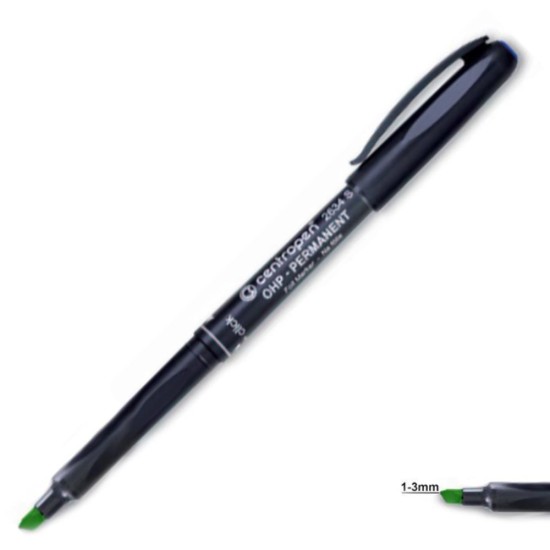 Centropen μαρκαδόρος ανεξίτηλος πράσινο large 1-3mm Centropen μαρκαδόρος ανεξίτηλος πράσινο large 1-3mm