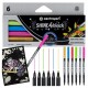 Centropen μαρκαδόροι Shine 4black 6 χρώματα Centropen μαρκαδόροι Shine 4black 6 χρώματα
