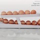 Παλέτα αυγοθήκη, first in-first out, για 12-14 αυγά, Y10,5x35,8x8,6εκ.
