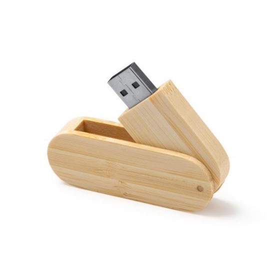 Στικάκι USB από φυσικό μπαμπού, 16 GB, 6,4x1,3x2,2εκ. Στικάκι USB από φυσικό μπαμπού, 16 GB, 6,4x1,3x2,2εκ.