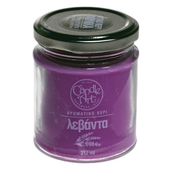 Αρωματικό κερί, 212 ml, με αιθέρια έλαια λεβάντας Αρωματικό κερί, 212 ml, με αιθέρια έλαια λεβάντας