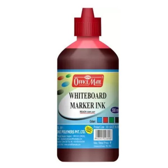 Μελάνι για μαρκαδόρο πίνακα κόκκινο 500 ml Μελάνι για μαρκαδόρο πίνακα κόκκινο 500 ml