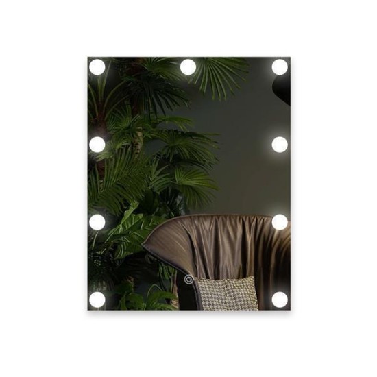 Καθρέπτης μακιγιάζ με led Υ50x40εκ. Καθρέπτης μακιγιάζ με led Υ50x40εκ.