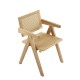 Καρέκλα ξύλινη Nextdeco Benson πλάτη PE Rattan 49,6x57xY805εκ Καρέκλα ξύλινη Nextdeco Benson πλάτη PE Rattan 49,6x57xY805εκ