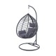 Κρεμαστή Κούνια Nextdeco Nadin rattan με γκρι μαξιλάρια Υ110x118x68εκ. Κρεμαστή Κούνια Nextdeco Nadin rattan με γκρι μαξιλάρια Υ110x118x68εκ.