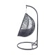 Κρεμαστή Κούνια Nextdeco Nadin rattan με γκρι μαξιλάρια Υ110x118x68εκ. Κρεμαστή Κούνια Nextdeco Nadin rattan με γκρι μαξιλάρια Υ110x118x68εκ.