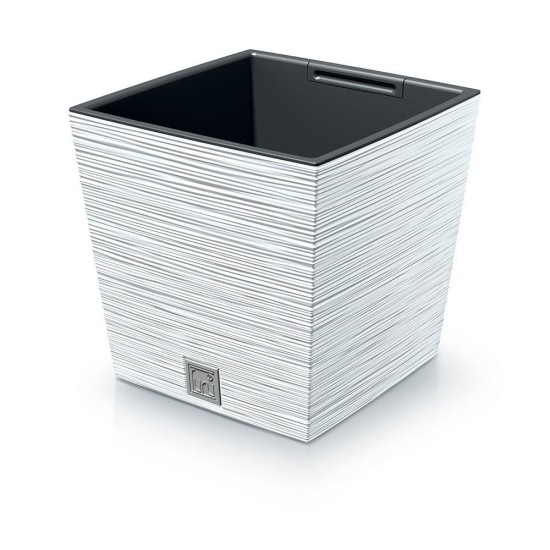 Γλάστρα - κασπώ FURU eco white Y29x29,5x29,5εκ. Γλάστρα - κασπώ FURU eco white Y29x29,5x29,5εκ.