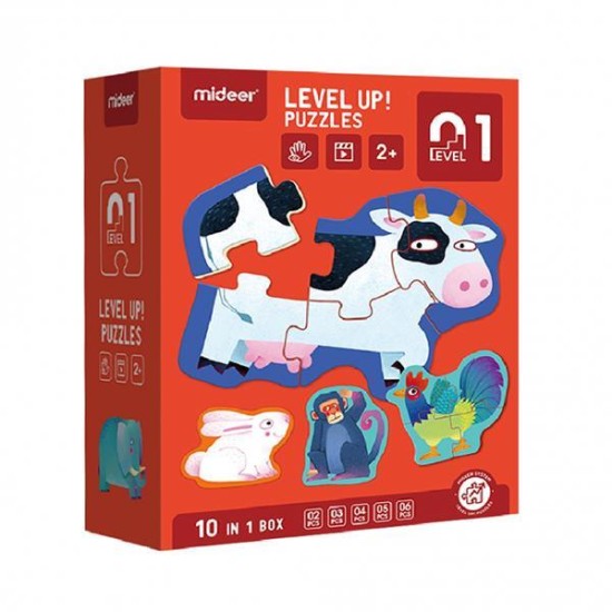 Mideer παζλ 10 σε1 - Level Up 1 