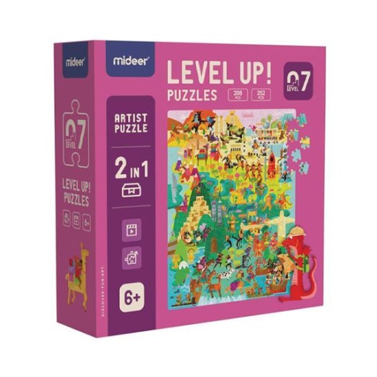Mideer παζλ 3 σε 1 - Level Up 7 Mideer παζλ 3 σε 1 - Level Up 7