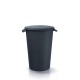 Κάδος απορριμάτων KEDEN μαύρος 120L Υ67x Φ 69,6εκ. Κάδος απορριμάτων KEDEN μαύρος 120L Υ67x Φ 69,6εκ.