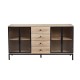 Έπιπλο τηλεόρασης μπουφές Nextdeco ξύλινο Υ85x40x160 εκ. Έπιπλο τηλεόρασης μπουφές Nextdeco ξύλινο Υ85x40x160 εκ.