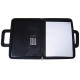 Portfolio-τσάντα με φερμουάρ pvc μαύρο 25,5x32,5x2εκ. Portfolio-τσάντα με φερμουάρ pvc μαύρο 25,5x32,5x2εκ.