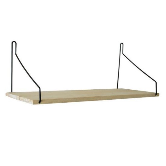 Ράφι επιτοίχιο Nextdeco minimal μαύρο Υ17x30x14εκ. Ράφι επιτοίχιο Nextdeco minimal μαύρο Υ17x30x14εκ.