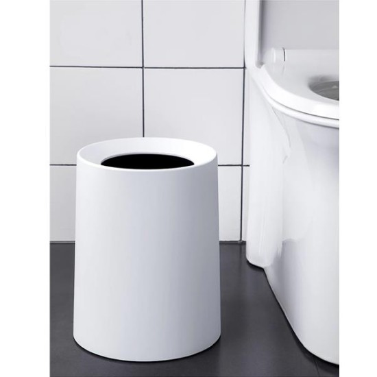 Κάδος απορριμμάτων PP 10lt 23x23xΥ31εκ. λευκός Κάδος απορριμμάτων PP 10lt 23x23xΥ31εκ. λευκός