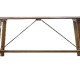 Κονσόλα Nextdeco Tribeca ανακυκλωμένο ξύλο teak - mahoni Υ80x100x40εκ.