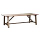 Τραπέζι Nextdeco Tribeca ανακυκλωμένο ξύλο teak - mahoni Υ73x90x180εκ. Τραπέζι Nextdeco Tribeca ανακυκλωμένο ξύλο teak - mahoni Υ73x90x180εκ.