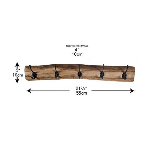 Κρεμάστρα τοίχου Nextdeco Tribeca ανακυκλωμένο ξύλο teak Υ10x10x55εκ. Κρεμάστρα τοίχου Nextdeco Tribeca ανακυκλωμένο ξύλο teak Υ10x10x55εκ.