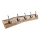 Κρεμάστρα τοίχου Nextdeco Tribeca ανακυκλωμένο ξύλο teak Υ10x10x55εκ.