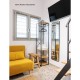 Σκαμπό Nextdeco Tribeca ανακυκλωμένο ξύλο mahoni Υ50x30x50εκ. Σκαμπό Nextdeco Tribeca ανακυκλωμένο ξύλο mahoni Υ50x30x50εκ.