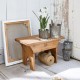Σκαμπό Nextdeco ανακυκλωμένο ξύλο mahoni Υ24xM40xΠ24εκ Σκαμπό Nextdeco ανακυκλωμένο ξύλο mahoni Υ24xM40xΠ24εκ