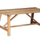 Τραπέζι γίγας Nextdeco ανακυκλωμένο ξύλο teak - mahoni Υ73xM240xΠ90εκ