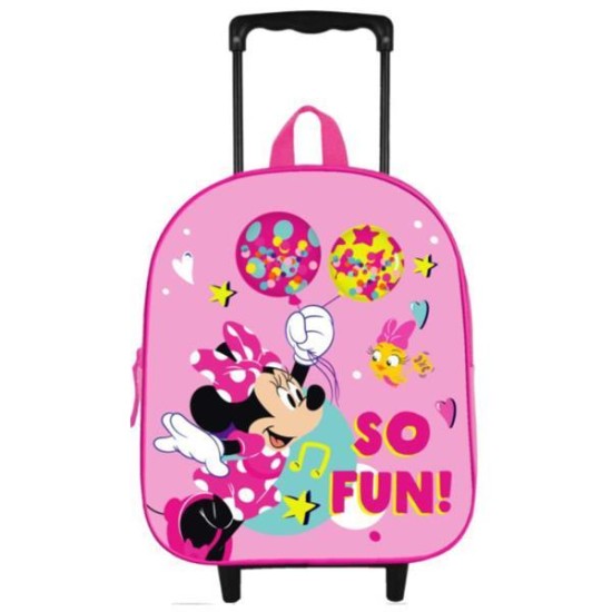 Bagtrotter τρόλευ νηπίου Minnie pink Y32x25x12εκ.