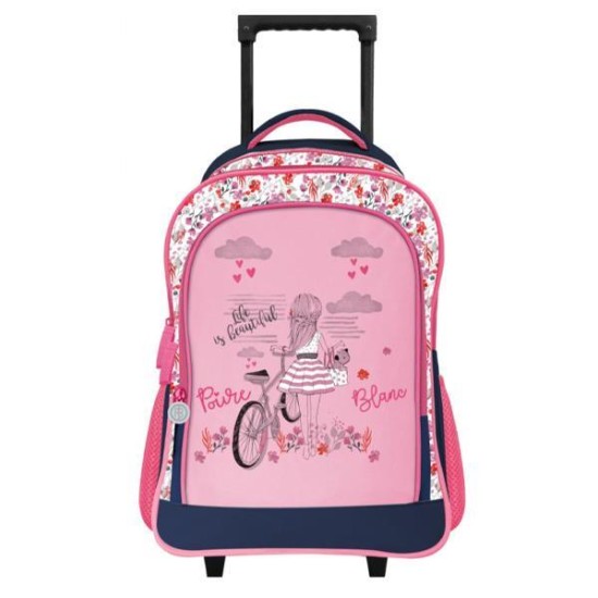 Βagtrotter τσάντα τρόλευ Poivre Blanc Blue Υ43x32x15εκ. Βagtrotter τσάντα τρόλευ Poivre Blanc Blue Υ43x32x15εκ.