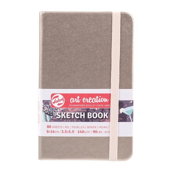 Talens Sketch book ροζ σαμπανί 80φυλ. 9x14εκ. 140γρ. Talens Sketch book ροζ σαμπανί 80φυλ. 9x14εκ. 140γρ.