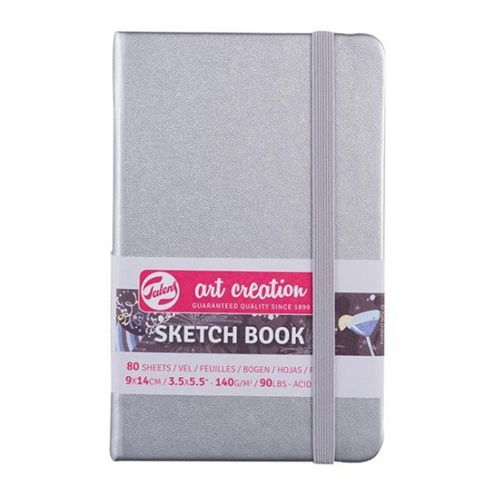 Talens Sketch book ασημί 80φυλ. 9x14εκ. 140γρ. Talens Sketch book ασημί 80φυλ. 9x14εκ. 140γρ.