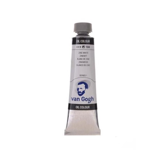 Talens van gogh χρώμα λαδιού 104 zinc white 20ml Talens van gogh χρώμα λαδιού 104 zinc white 20ml
