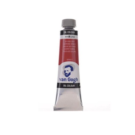 Talens van gogh χρώμα λαδιού 313 red deep azo 20ml Talens van gogh χρώμα λαδιού 313 red deep azo 20ml