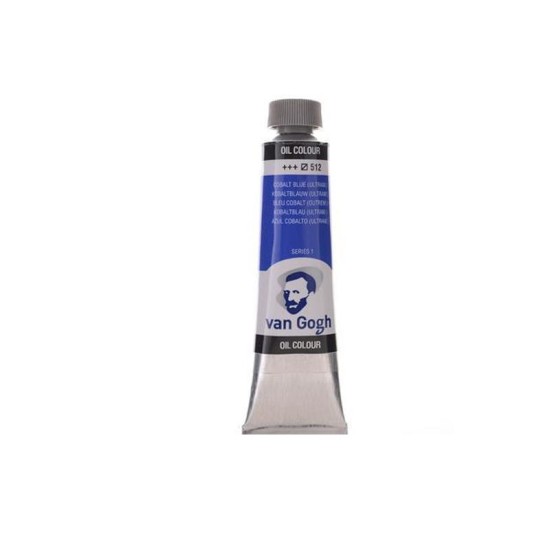 Talens van gogh χρώματα λαδιού 60ml (512-Cobalt Blue Ultramarine) Talens van gogh χρώματα λαδιού 60ml (512-Cobalt Blue Ultramarine)