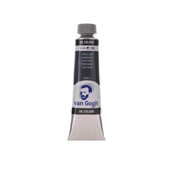 Talens van gogh χρώματα λαδιού 60ml (708-Paynes Grey) Talens van gogh χρώματα λαδιού 60ml (708-Paynes Grey)