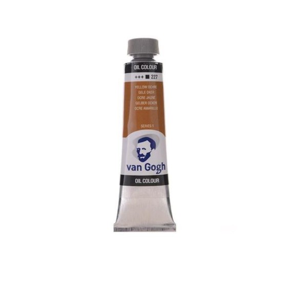 Talens van gogh χρώμα λαδιού 227 yellow ochre 200ml Talens van gogh χρώμα λαδιού 227 yellow ochre 200ml