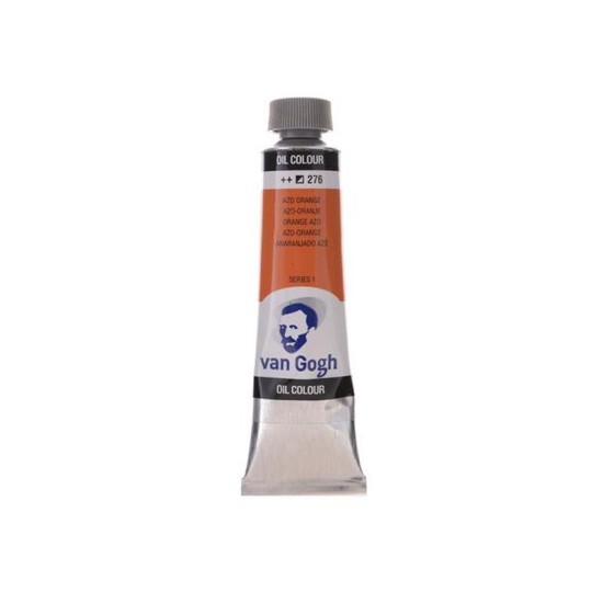 Talens van gogh χρώμα λαδιού 276 azo orange 200ml Talens van gogh χρώμα λαδιού 276 azo orange 200ml