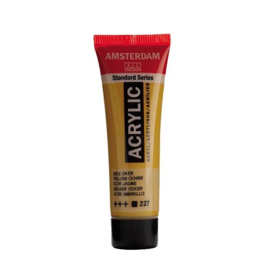 Talens amsterdam ακρυλικό χρώμα 227 yellow ochre120ml Talens amsterdam ακρυλικό χρώμα 227 yellow ochre120ml