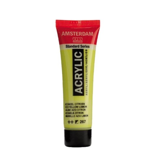 Talens amsterdam ακρυλικό χρώμα 267 azo yellow lemon120ml Talens amsterdam ακρυλικό χρώμα 267 azo yellow lemon120ml